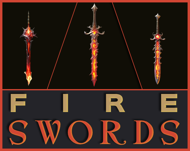 Fire swords banner