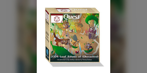 Cover image for 2024 Quest Calendar - The Leaf Riders of Wrenwood