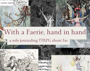 With a Faerie, hand in hand  