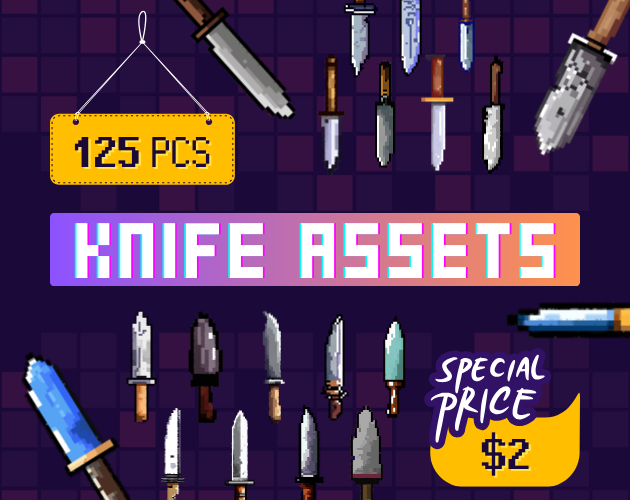 Knife Assets Collection - RPG Assets Pack