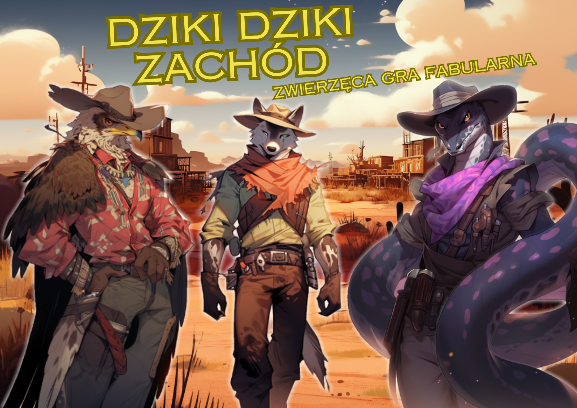 Cover image for Dziki Dziki Zachód