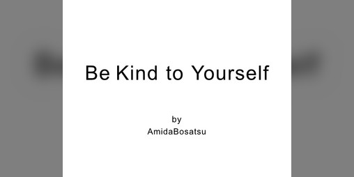 Cover image for Be Kind to Yourself
