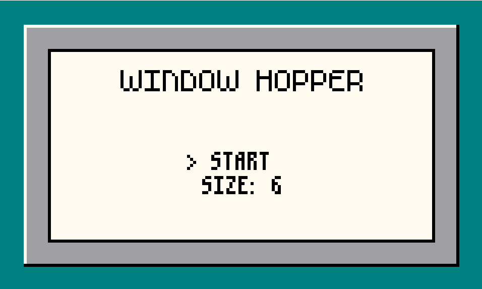 Cover image for Window Hopper