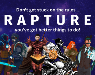 Rapture (Big Red Ugly Edition)   - Play Worlds, Not Rules. 