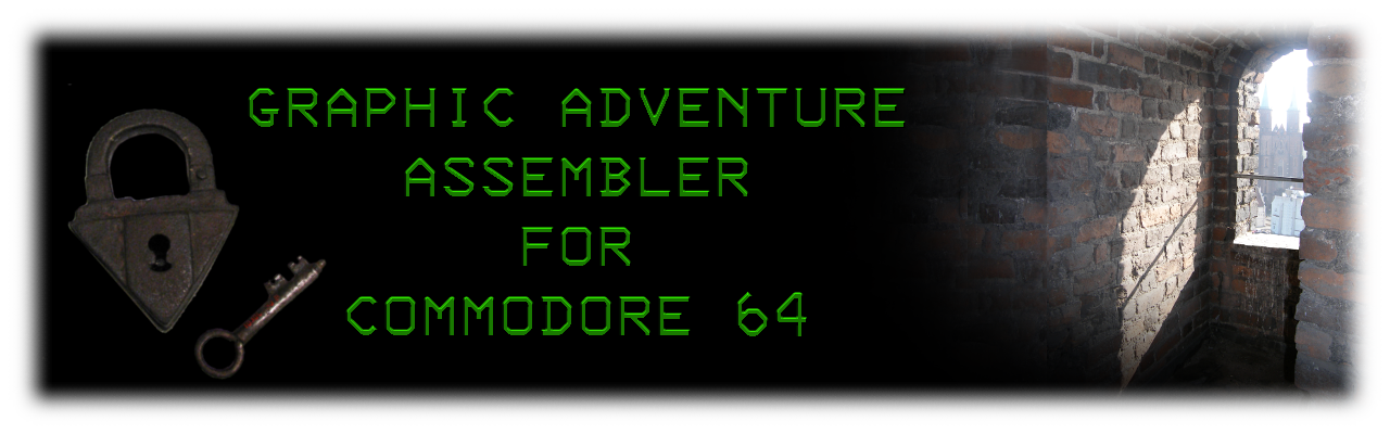 Graphic Adventure Assembler for Commodore 64