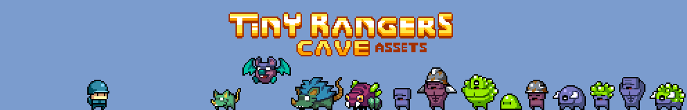 Tiny Rangers : Cave Assets