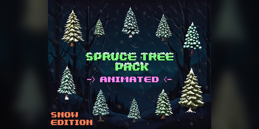 Free 32x32 Pixel Art Trees by MichaelsGameLab