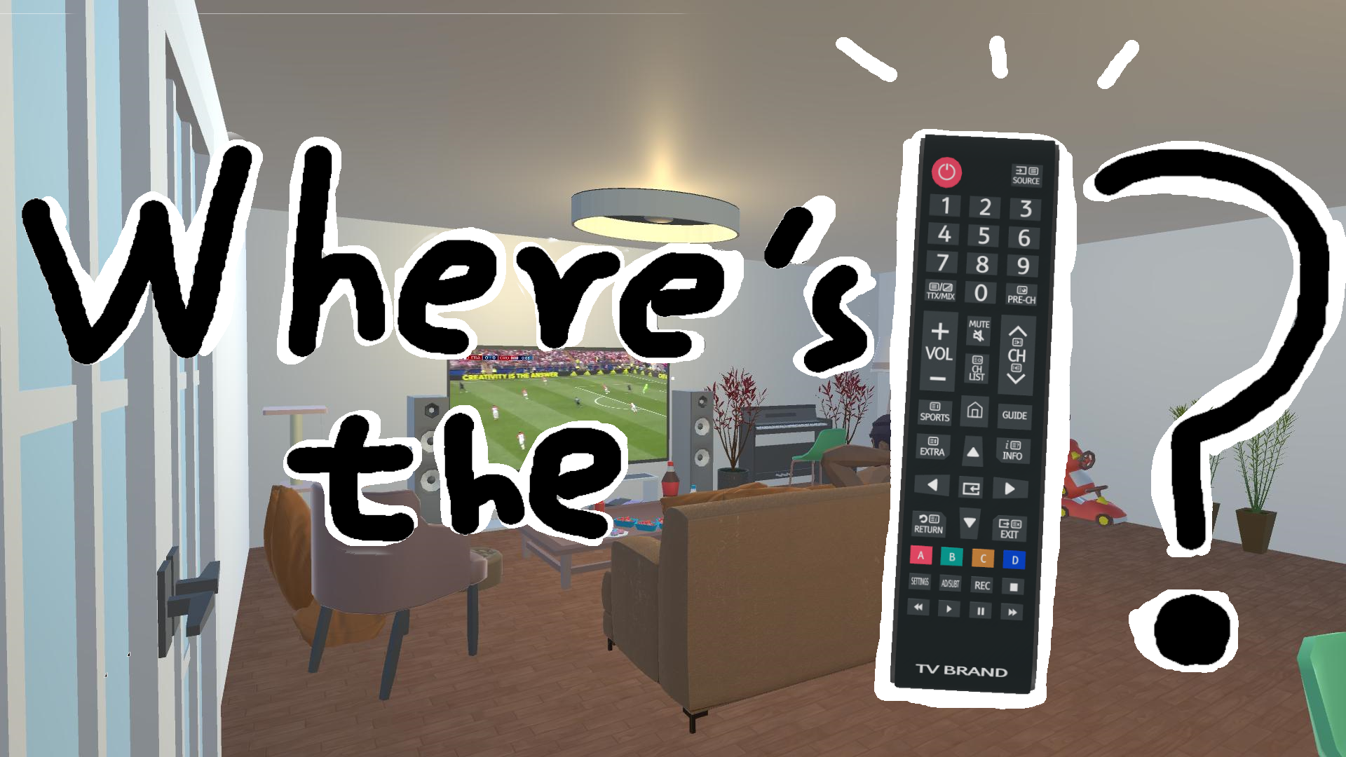 Where's the remote?
