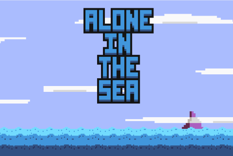 Alone in the sea