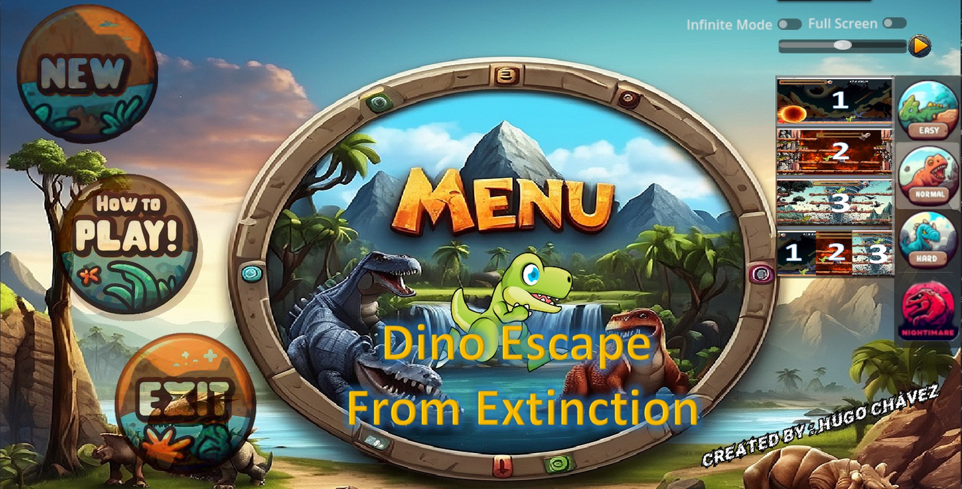 Dino Escape From Extinction
