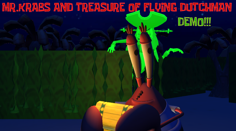 Mr Krabs and Treasure of Flying Dutchman