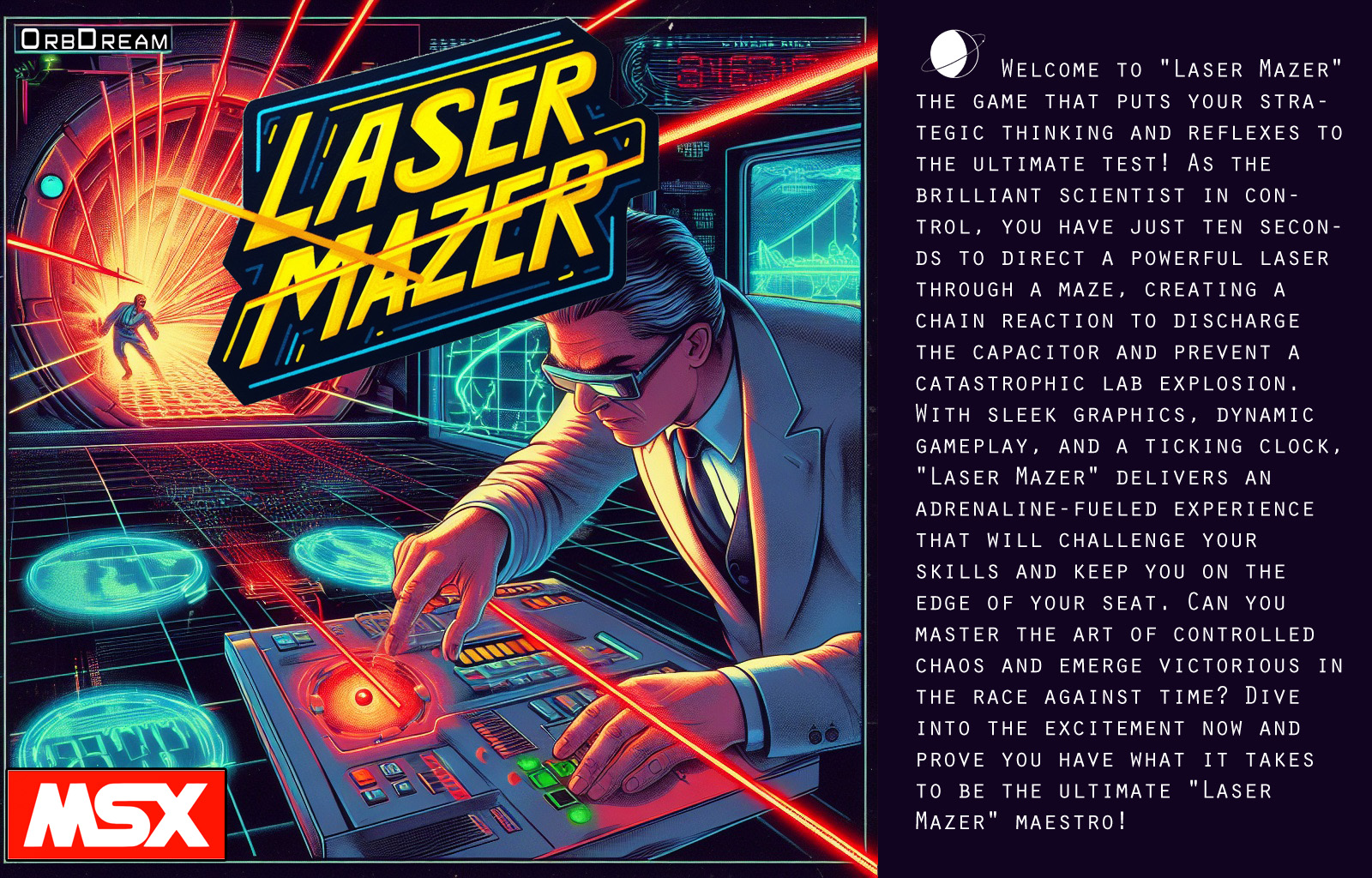 Laser Mazer for MSX