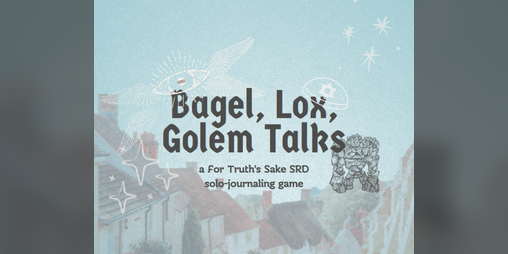 Cover image for bagel, lox, golem talks