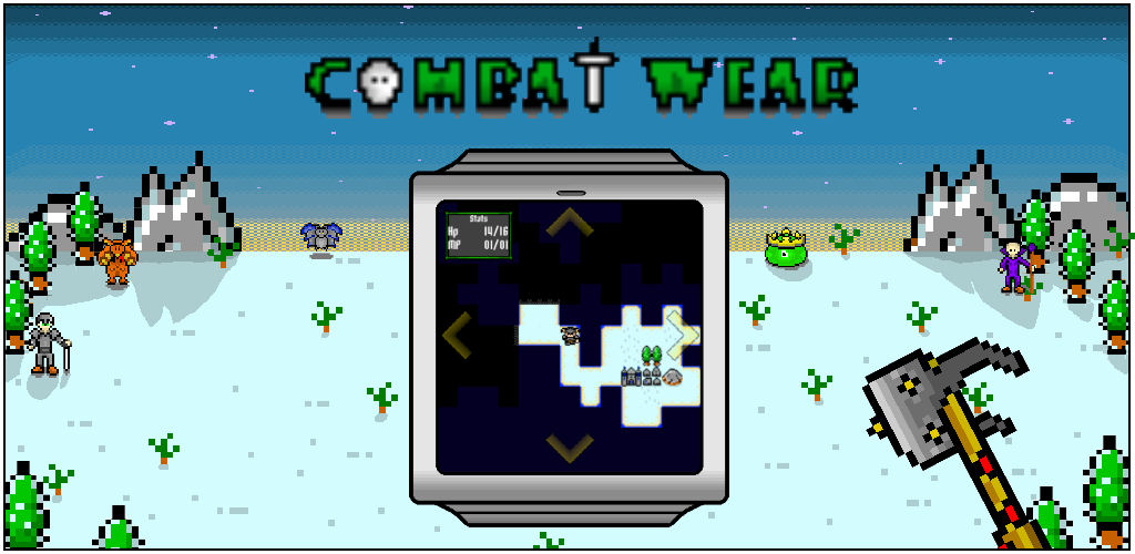Combat Wear 1 - WearOS RPG - Smartwatch Game