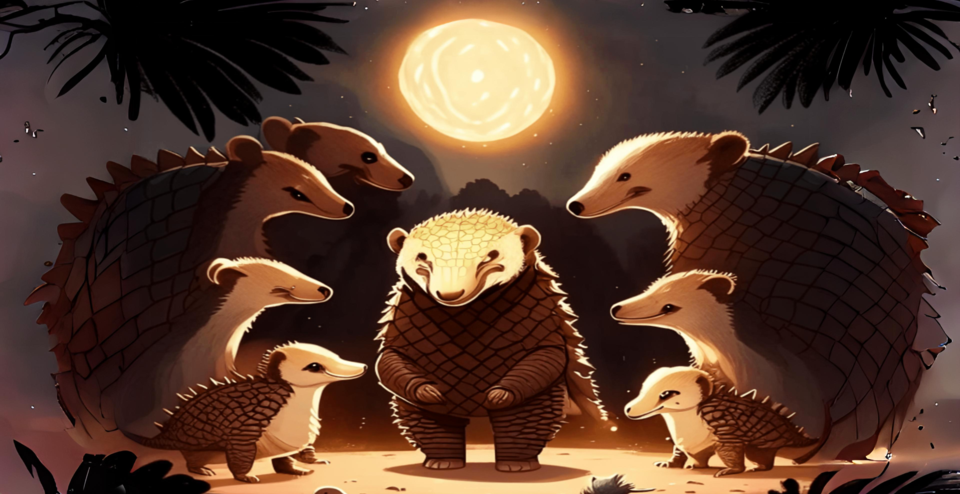 Mystical Scales: The Pangolin Odyssey