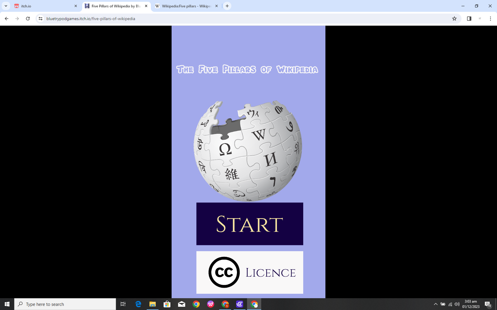 Five Pillars of Wikipedia