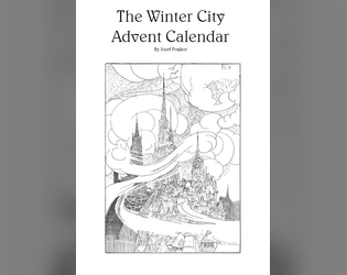 The Winter City Advent Calendar   - Build your own city during its winter festival, day by day! 
