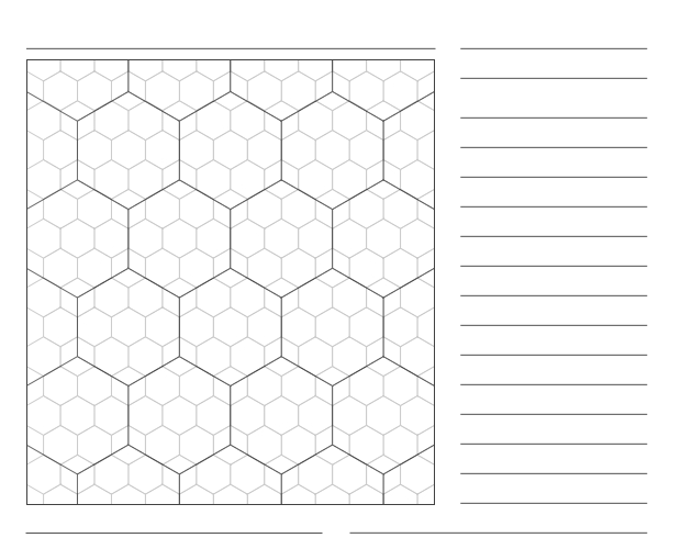 Hex Grid with Note Space by MirkeTheMeek