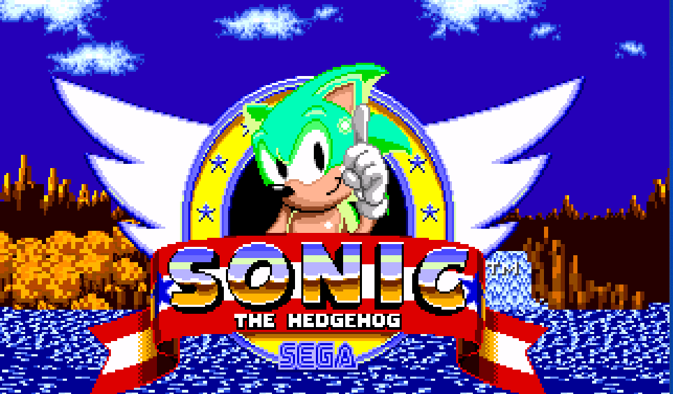 Sonic The Hedgehog  verde