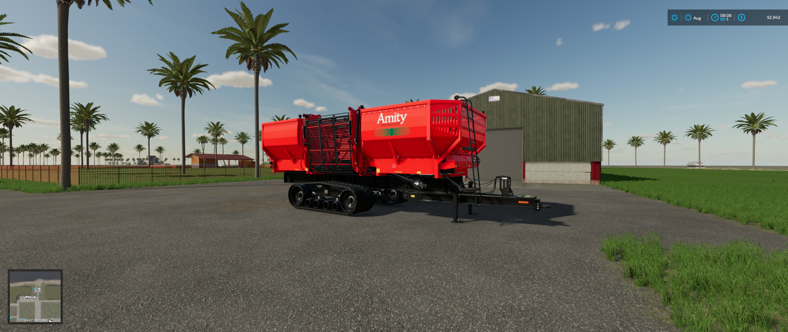 FS22 Multifruit Root Crop Augerwagon by Asylum Modding