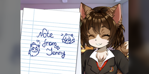 Cover image for Note from Jenny