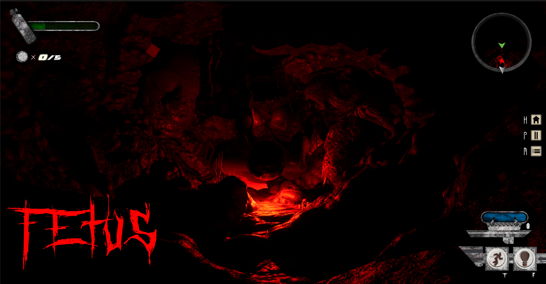Fetus Gameplay// Horror Game Concept Gameplay
