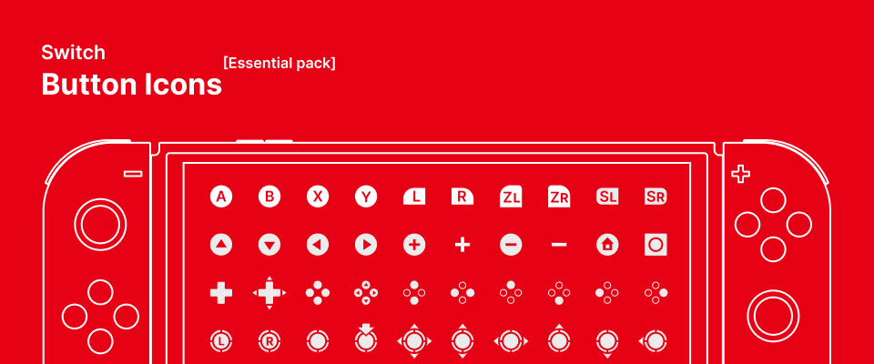 Switch Button Icons [Essential pack]