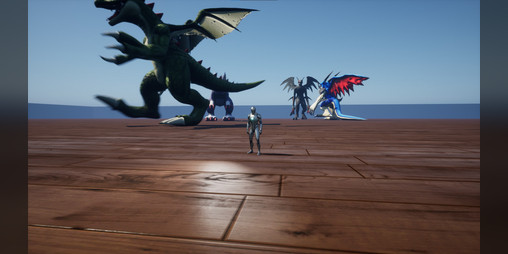 Cover image for Walking under giant V 0.1.2 +VR