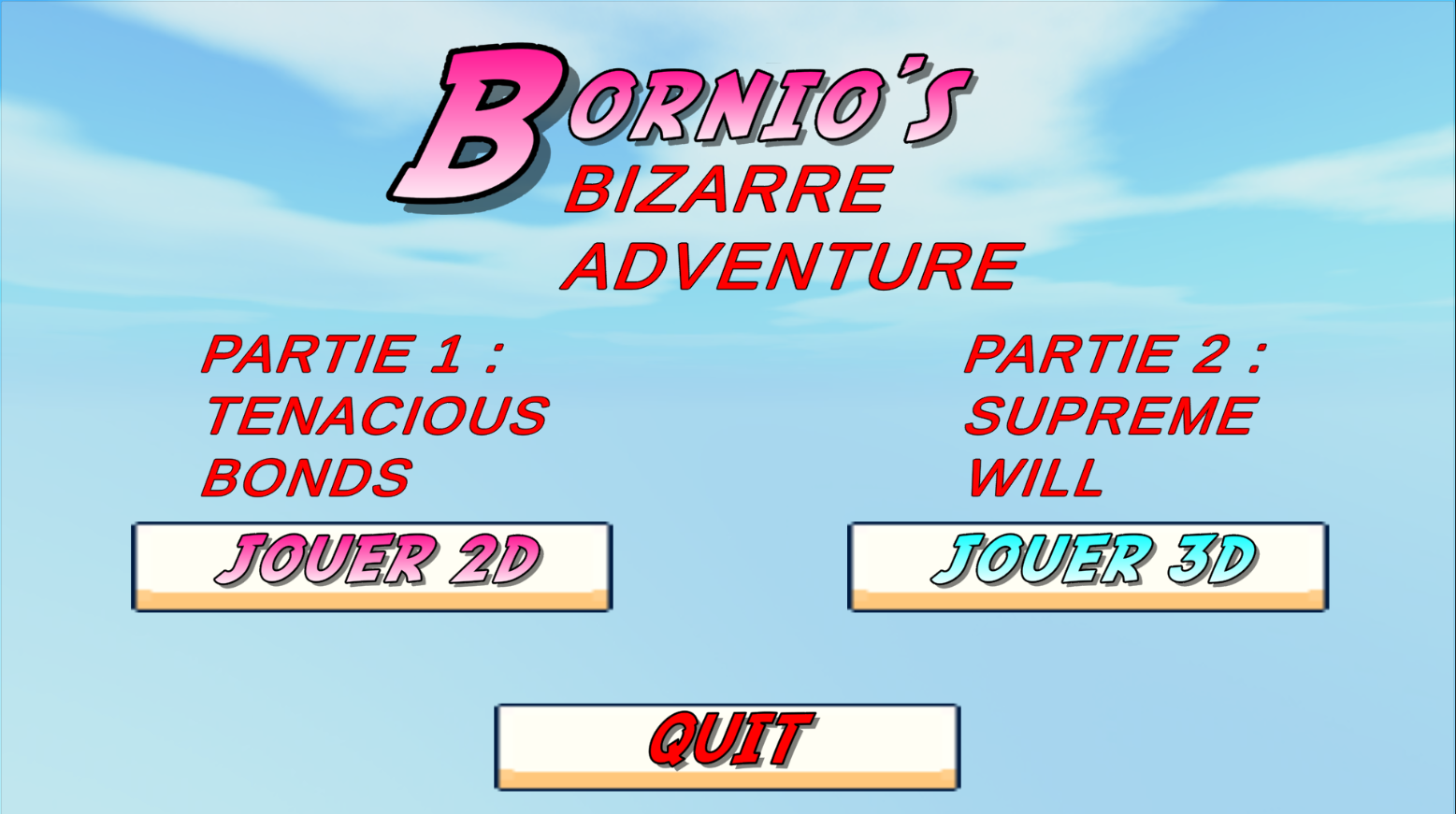 Bornio's Bizzare Adventure Part 1 & 2