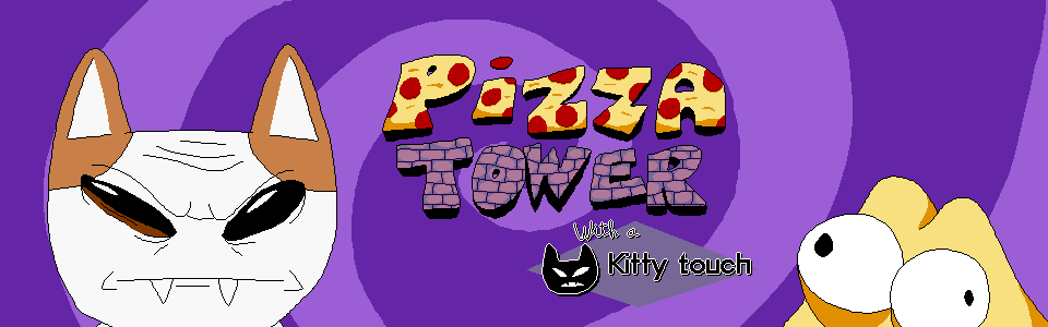 Pizza Tower With a Kitty touch