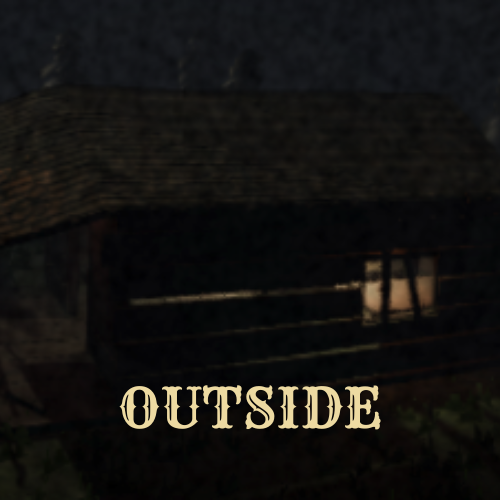 Outside