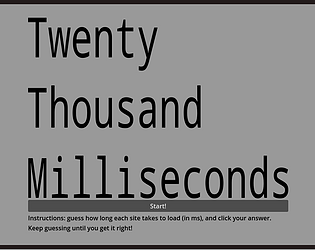 twenty thousand milliseconds