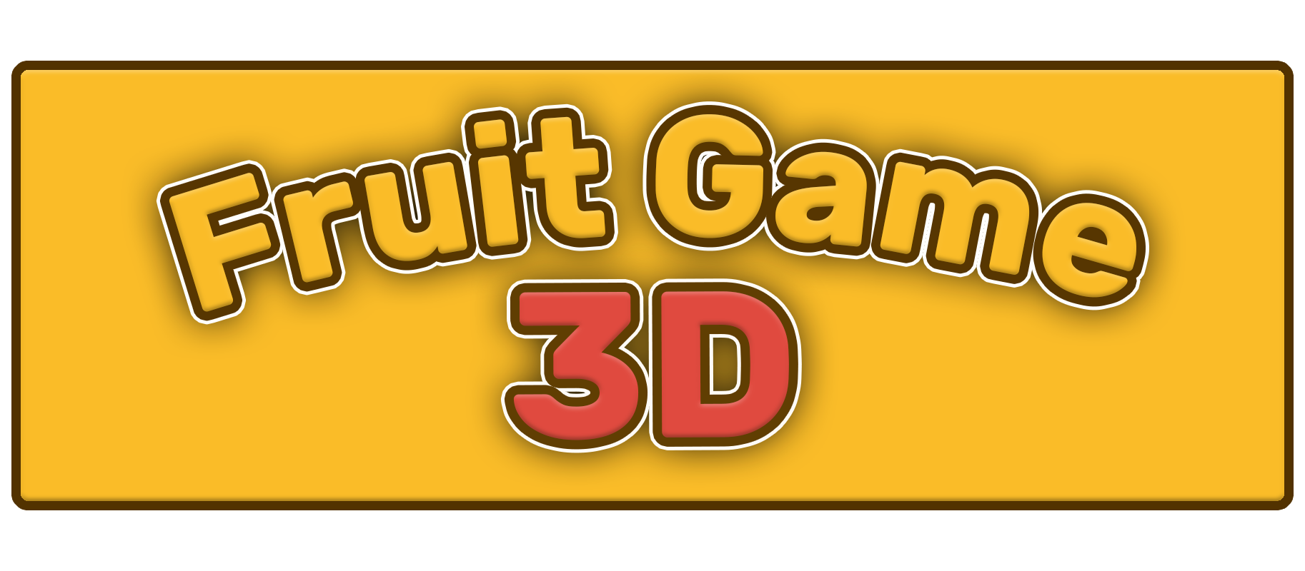 Fruit Game 3D (Suika-Like)