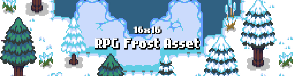 16x16 RPG Frost Tiles