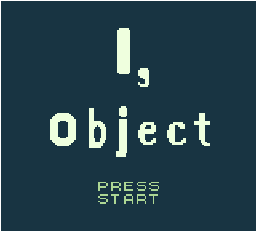 Iobject A Gb Studio Project By Jacobclagg