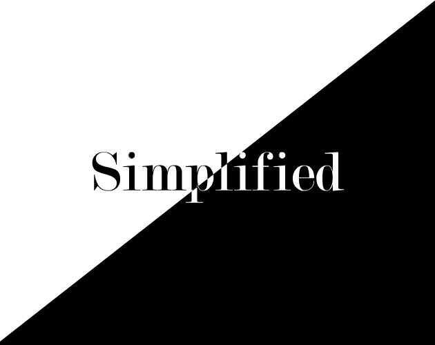 Simplified