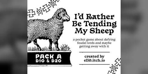 Cover image for I'd Rather Be Tending My Sheep