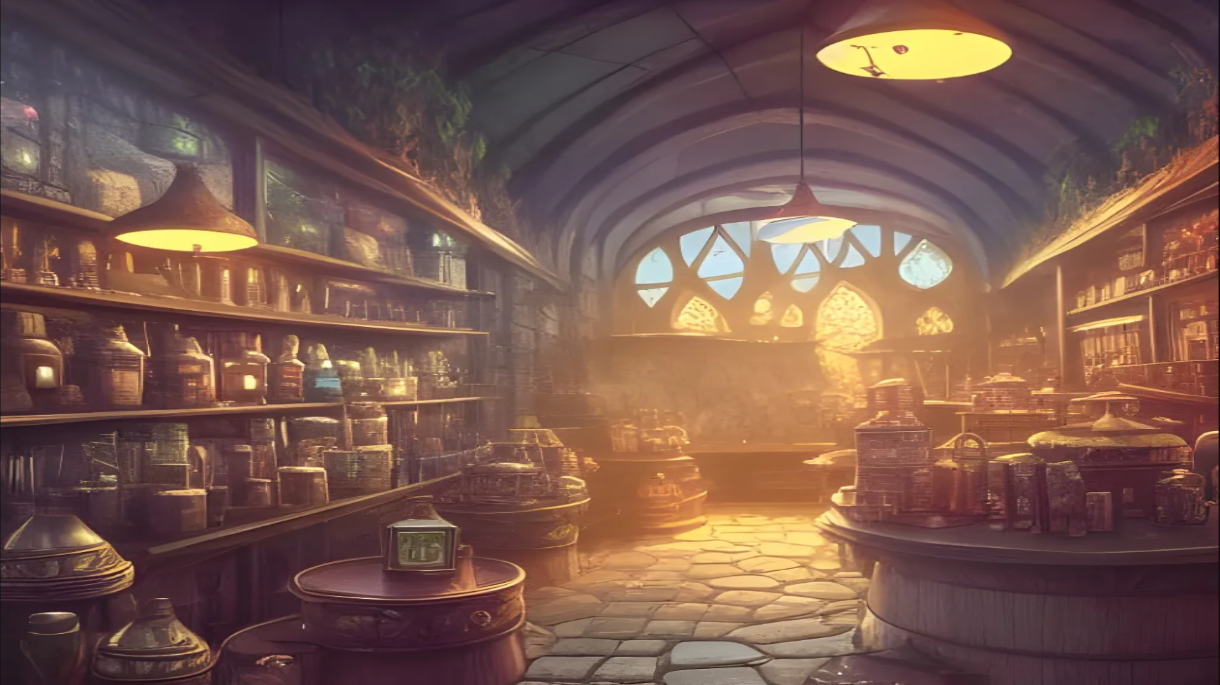 Potion Shop: Gone Astray by ajsaenz