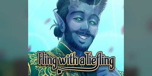 Cover image for Fling with a Tiefling Wallpaper Bundle