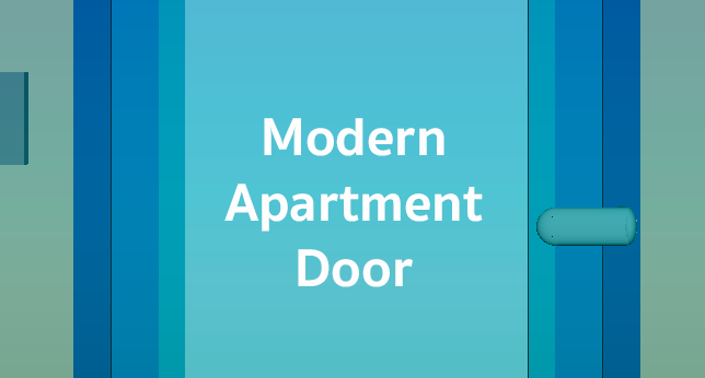 Modern Apartment Door