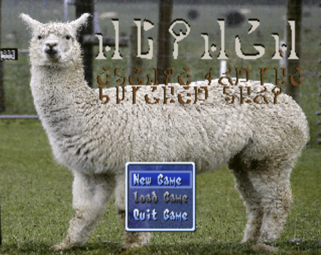 Cover image for Alpaca: Escape For The Butcher's Shop