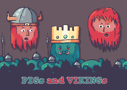Cover image for Pigs and Vikings