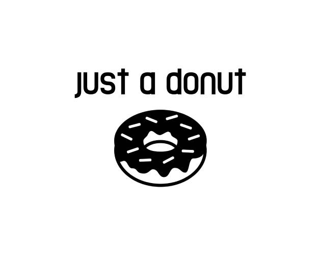 just a donut