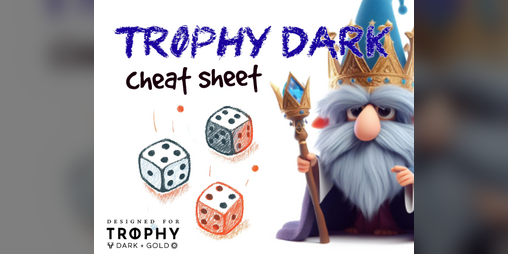 Cover image for Rules Reference for Trophy Dark