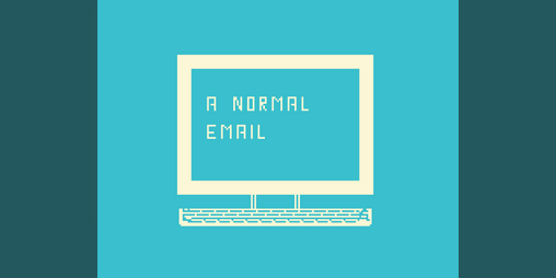 Cover image for a normal email!