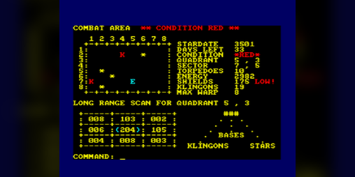 Cover image for Super Star Trek (Amstrad CPC)