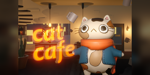 Cover image for cat cafe