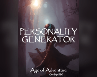 Age of Adventure RPG - Personality Generator (v1.0)  