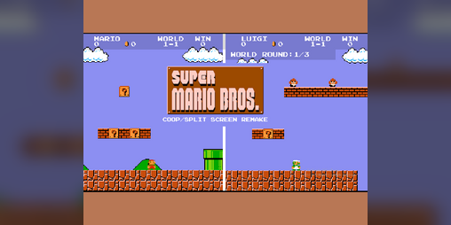 Cover image for v19 Mario 1 Split Screen NES HTML5