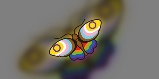 Cover image for Queer Butterfly Emojis